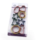 christmas present cookie cutter